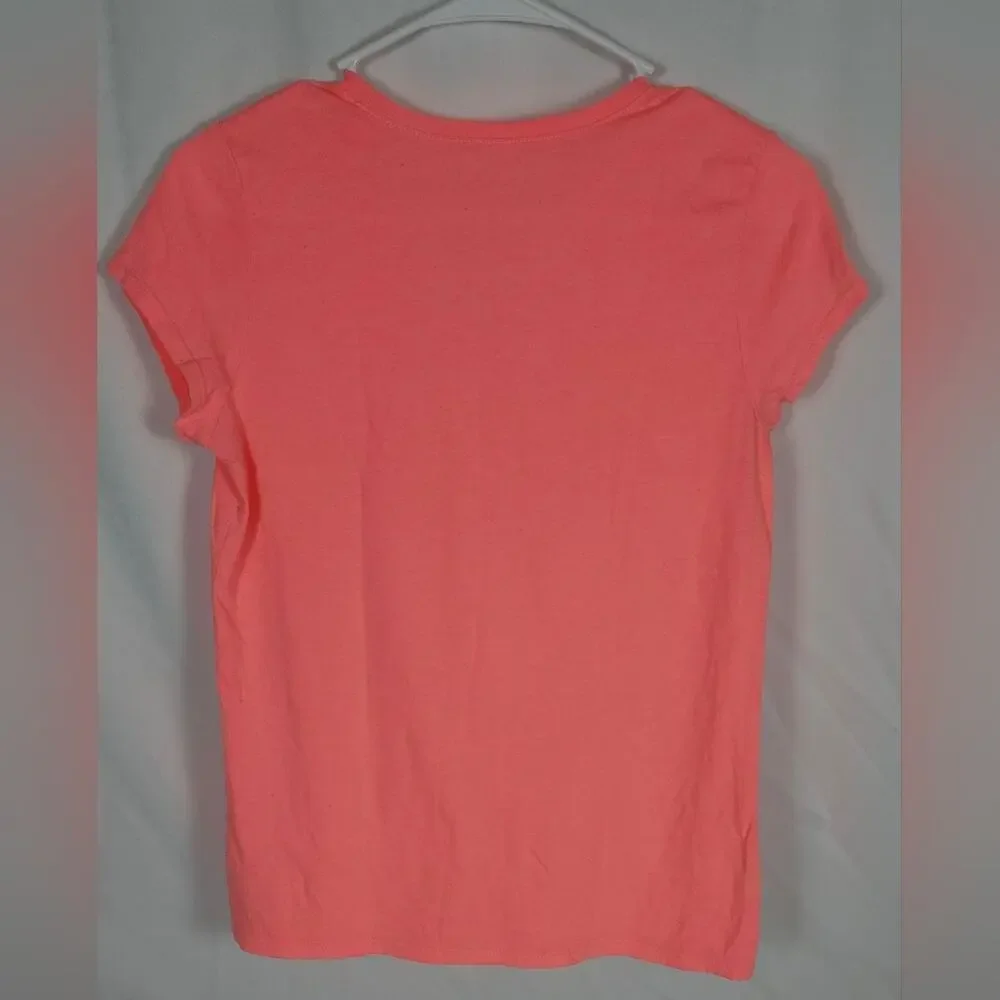 Children’s Place Girl’s Tee • Size 16 XXL • Gold Graphic • EUC